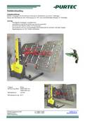N2006 1-3 Hubwagen mit Stahlblechhandling